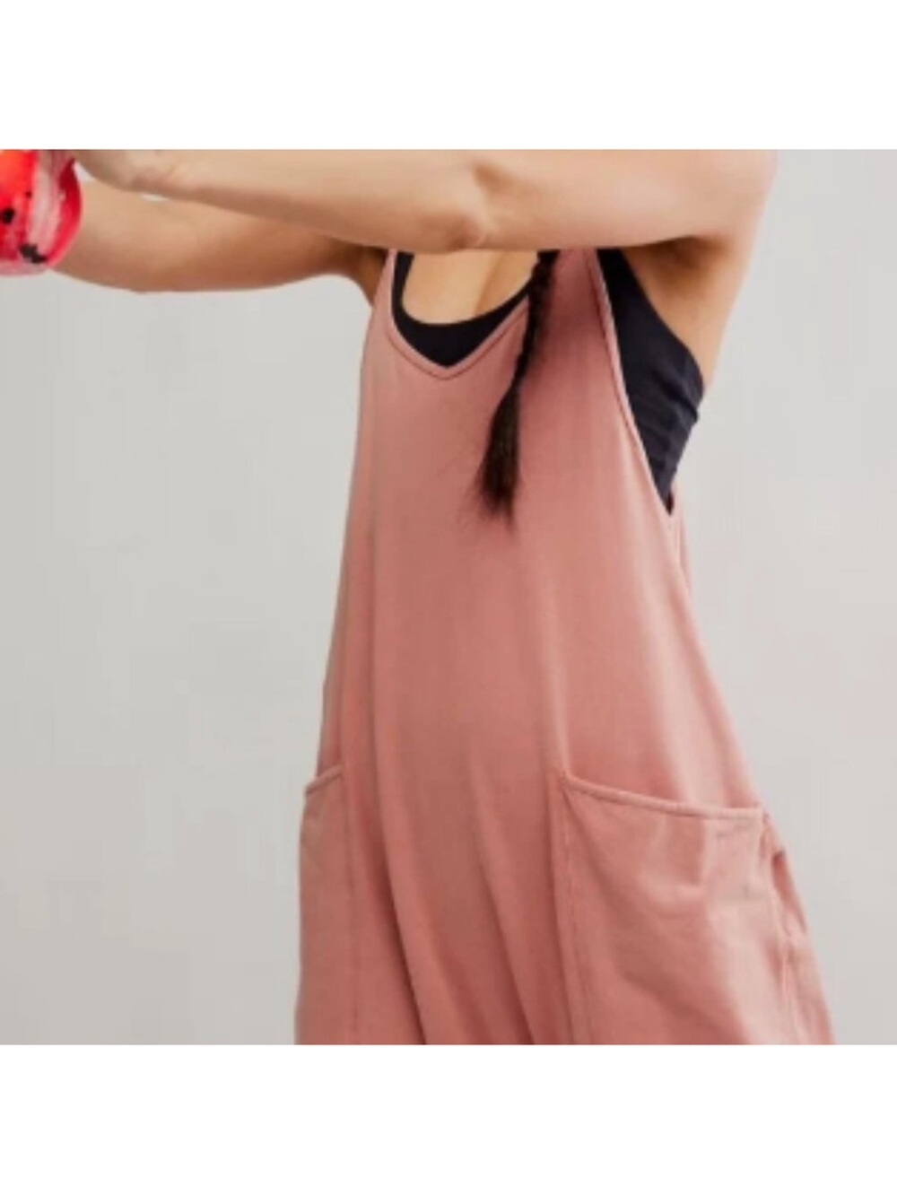 FP Movement Dusty Rose Hot Shot Onesie